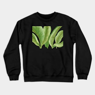 Nature Green Leaves Crewneck Sweatshirt